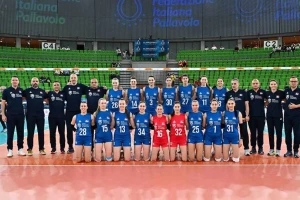 Odbojkašice Srbije posle pet setova poražene od Italije na startu pripremnog turnira